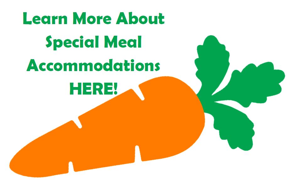 Special Meal Accommodation Carrot image